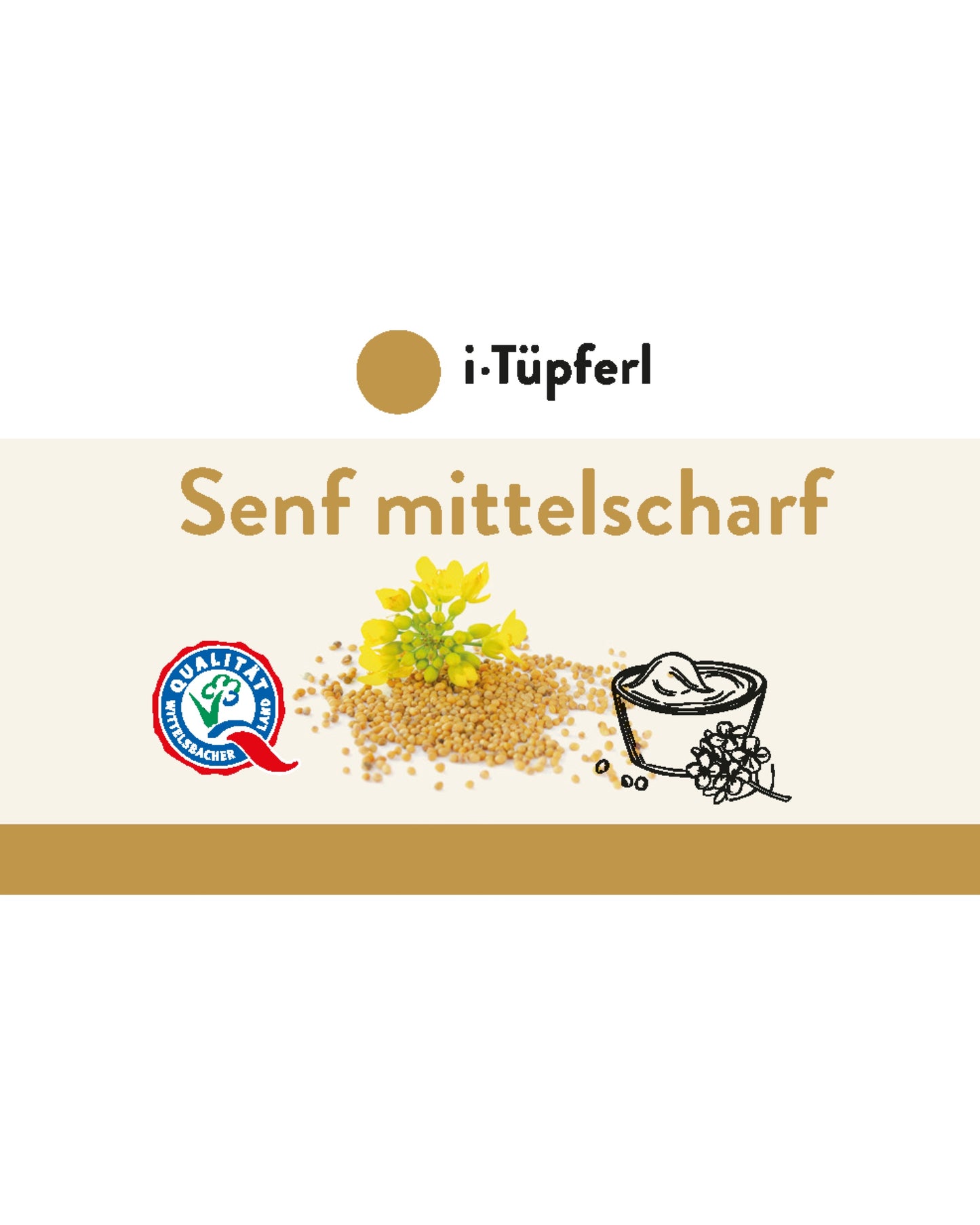 Senf mittelscharf